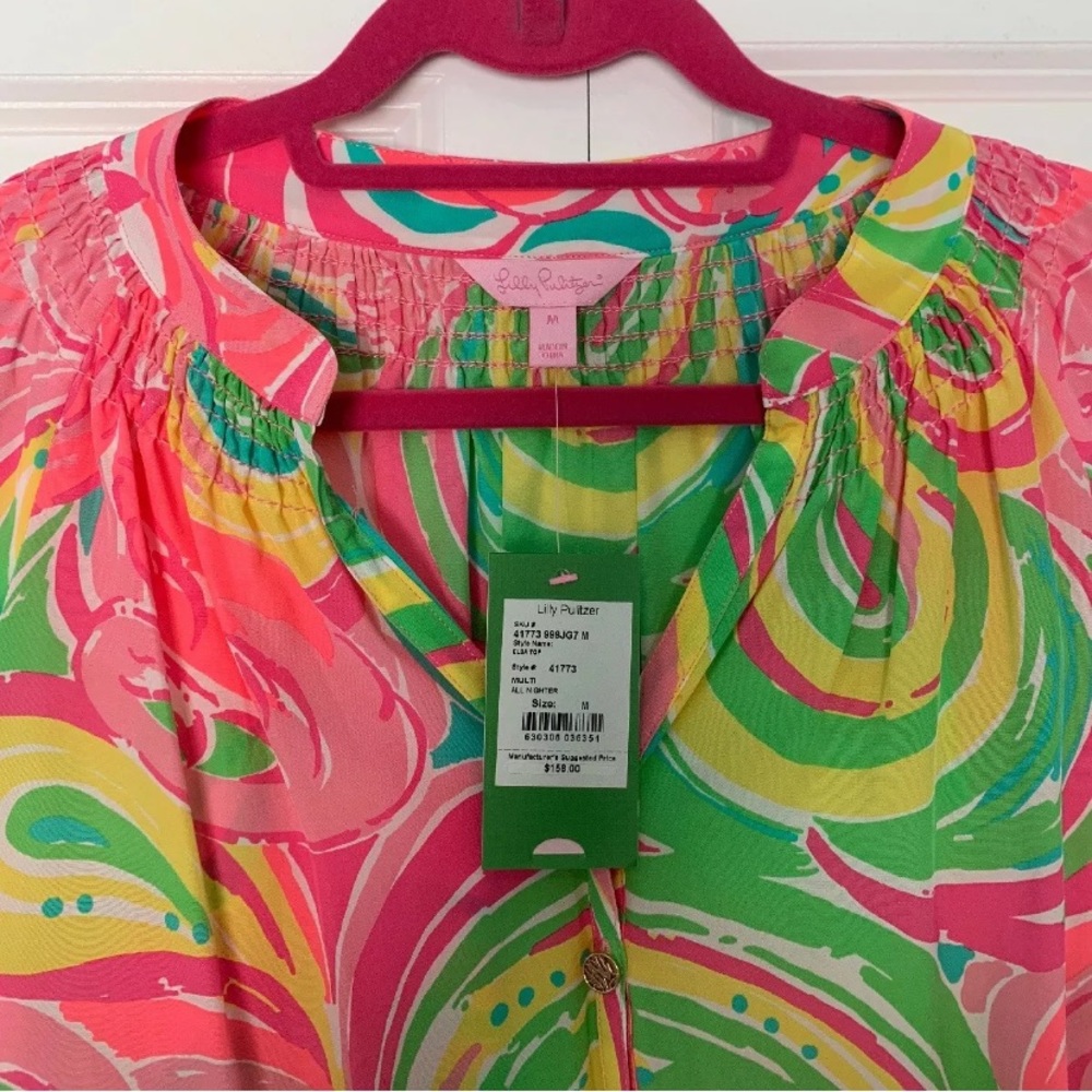 Lilly Pulitzer Elsa Top All Nighter - Picture 3 of 4
